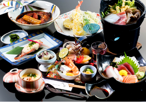 四季会席プラン料理イメージ